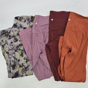 Lululemon Align Leggings Bundle (4) Size 8